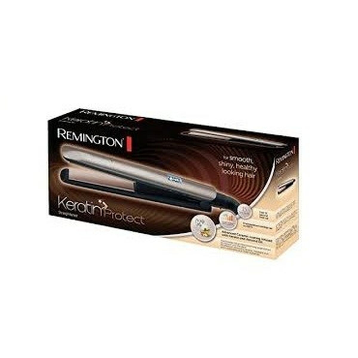 Plancha de Pelo Remington S8540 Marrón Negro