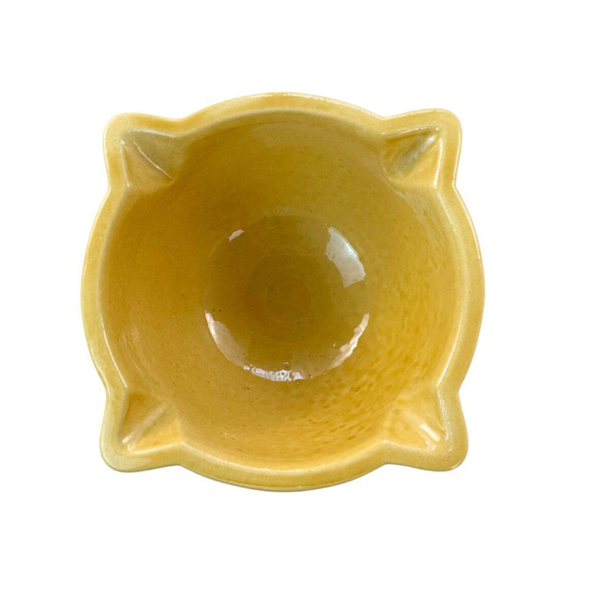 Mortero Fackelmann Cerámica Amarillo