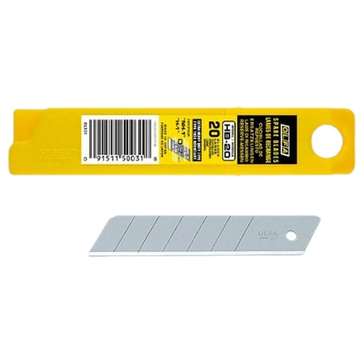 Hoja Cúter Olfa 10 x 2,5 cm (6 Unidades)