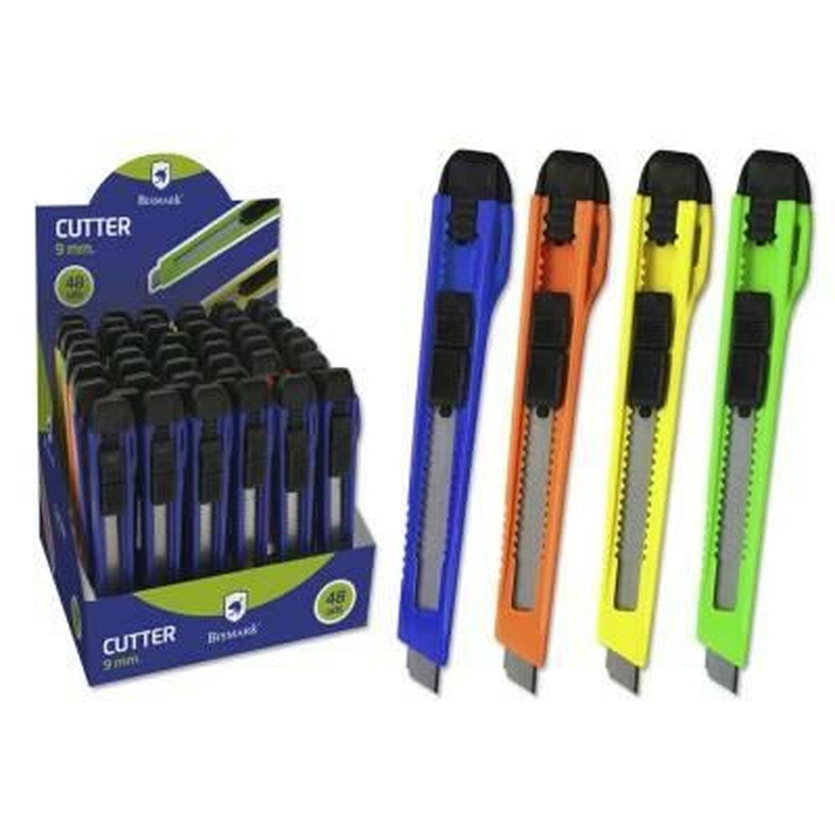 Cúter Bismark Multicolor (48 Unidades)