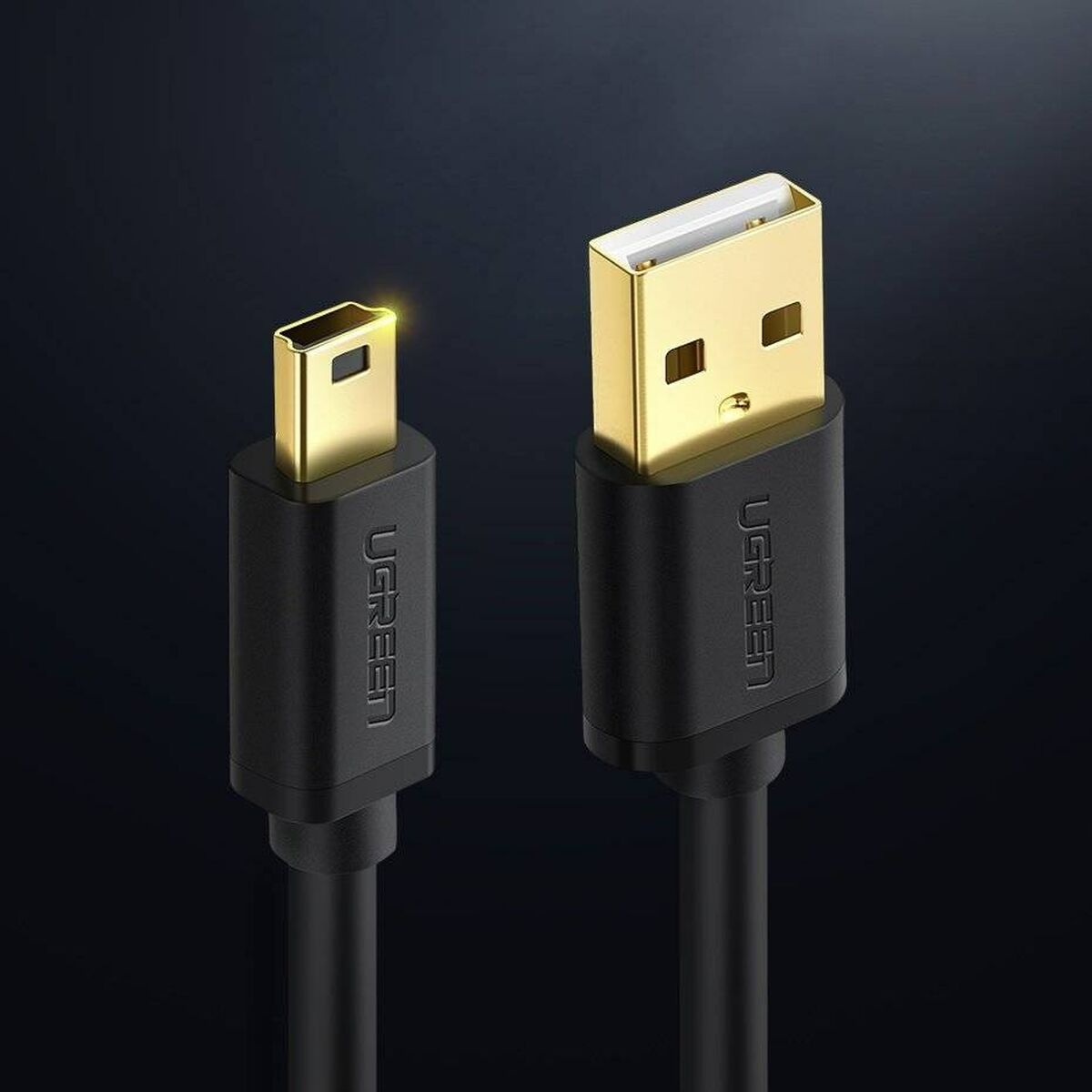 Cable USB 2.0 A a Mini USB B Ugreen 30472 Negro