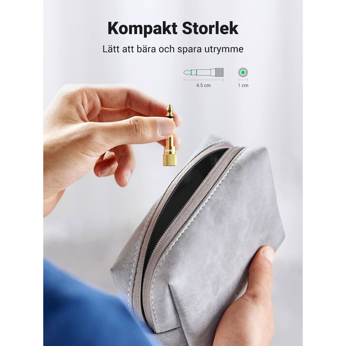 Adaptador Audio Jack Ugreen 20503