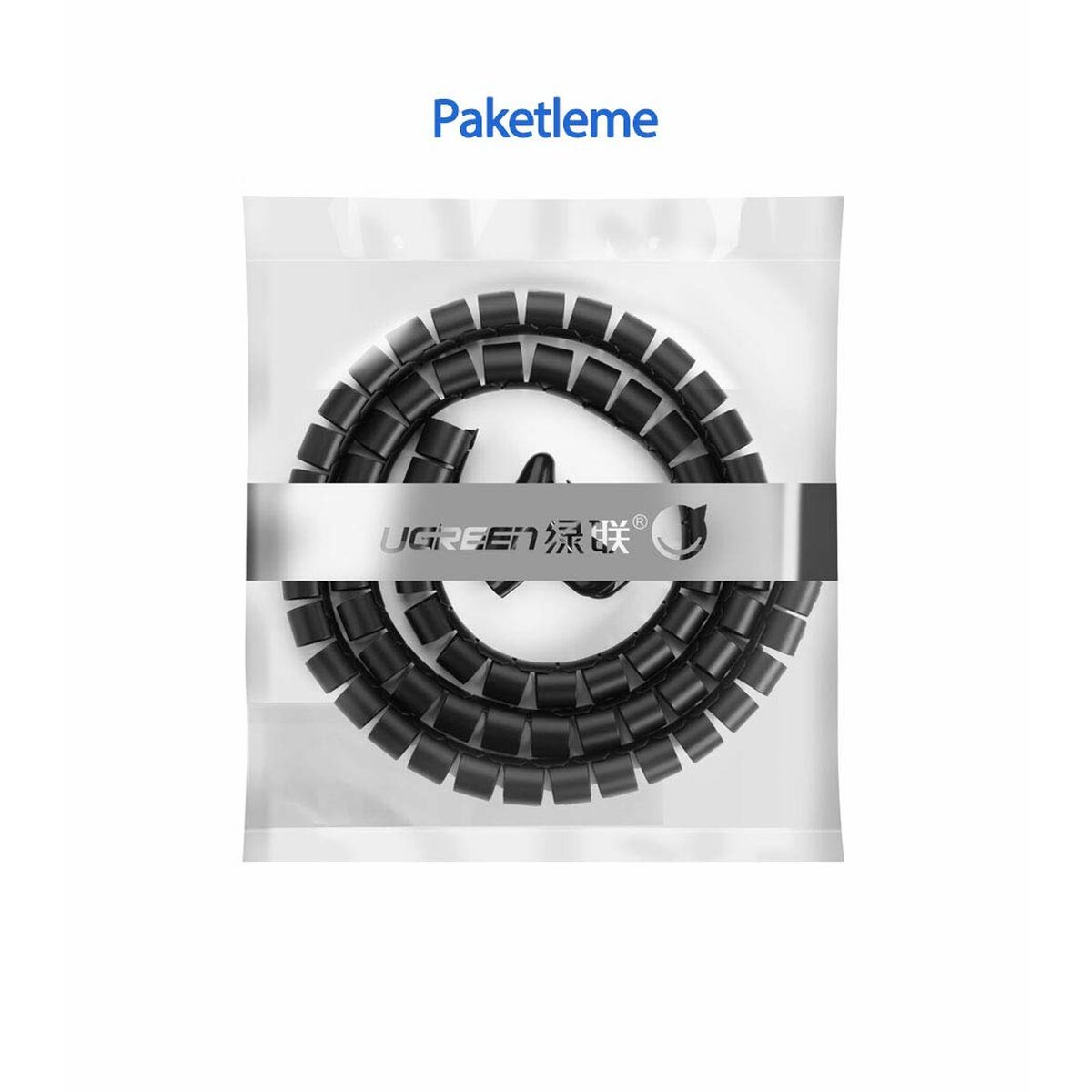 Bridas para cables Ugreen 30818 Verde Polietileno Plástico