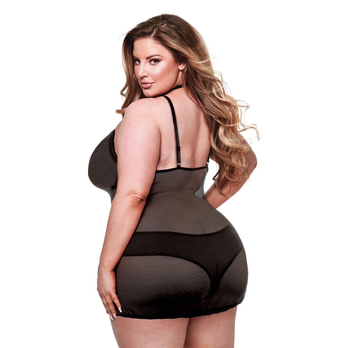 Conjunto de Lencería Baci Lingerie Negro (Queen size)