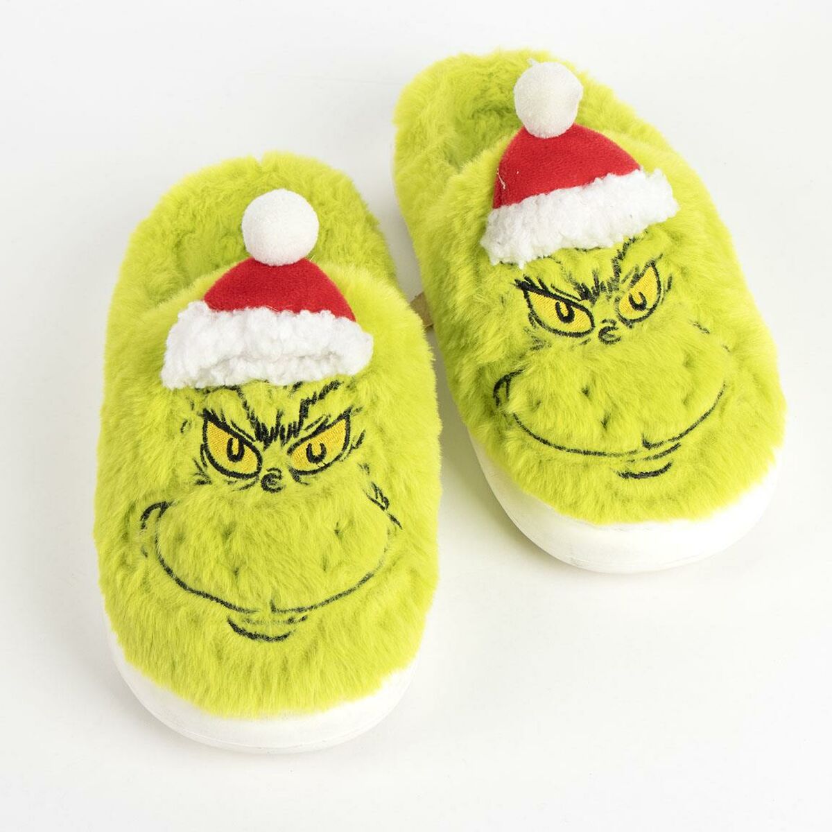 Zapatillas de Estar por Casa The Grinch Verde
