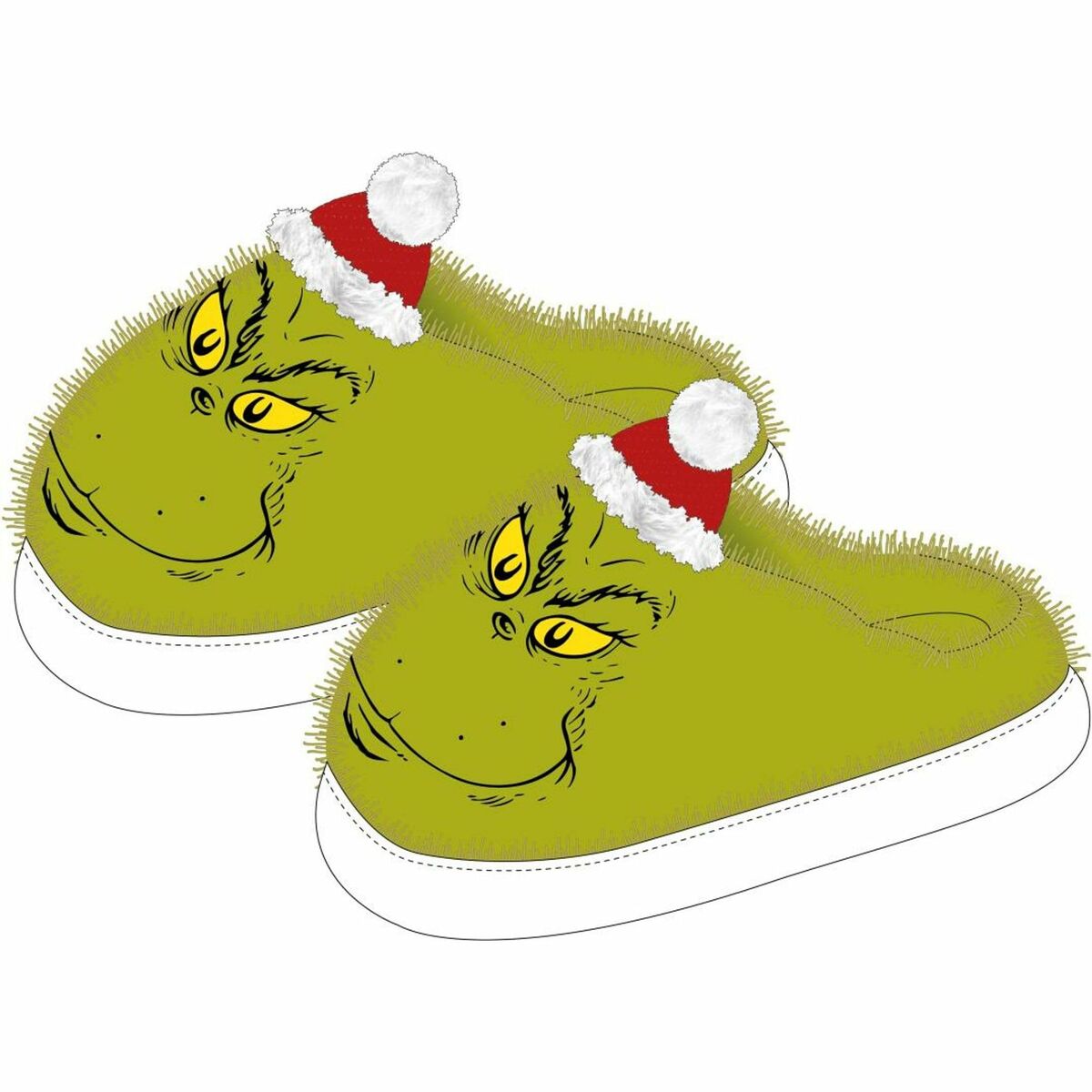 Zapatillas de Estar por Casa The Grinch Verde