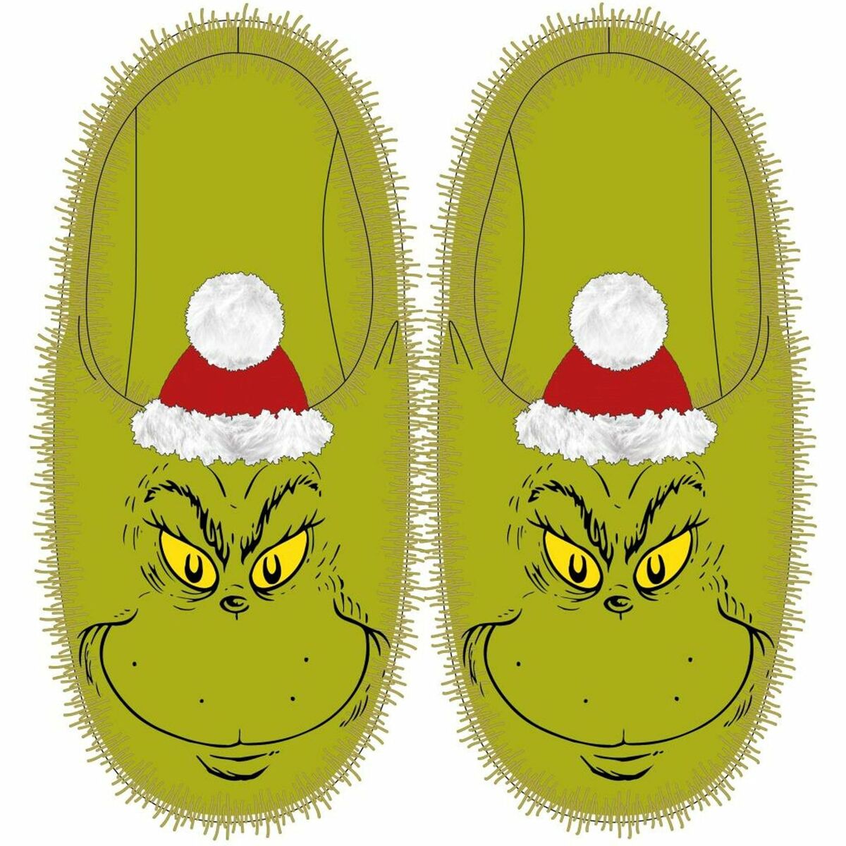Zapatillas de Estar por Casa The Grinch Verde