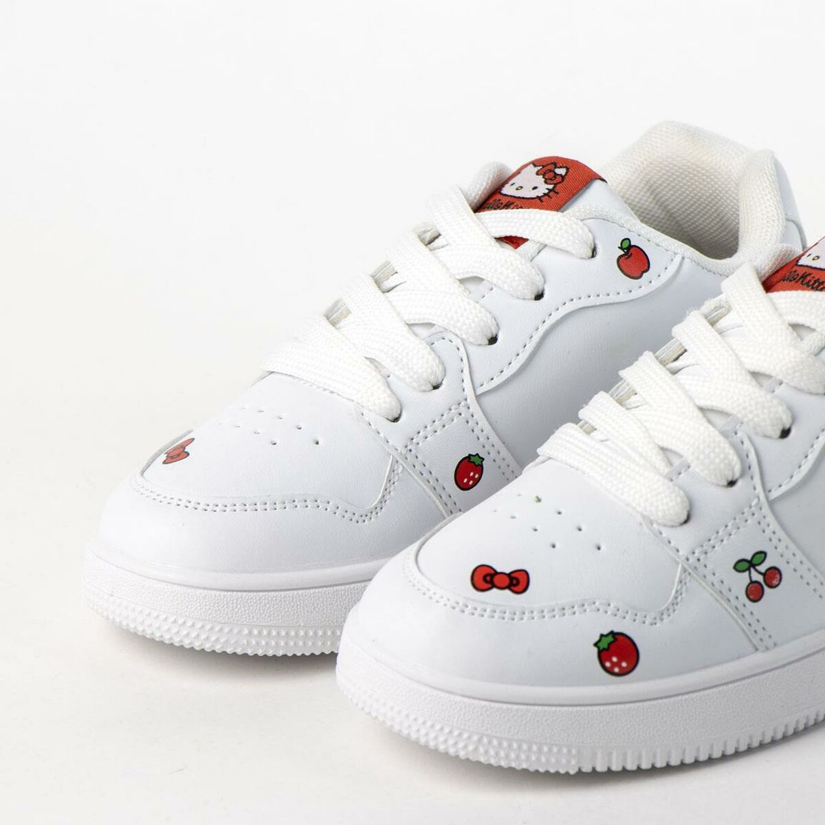 Zapatillas Deportivas Infantiles Hello Kitty Blanco