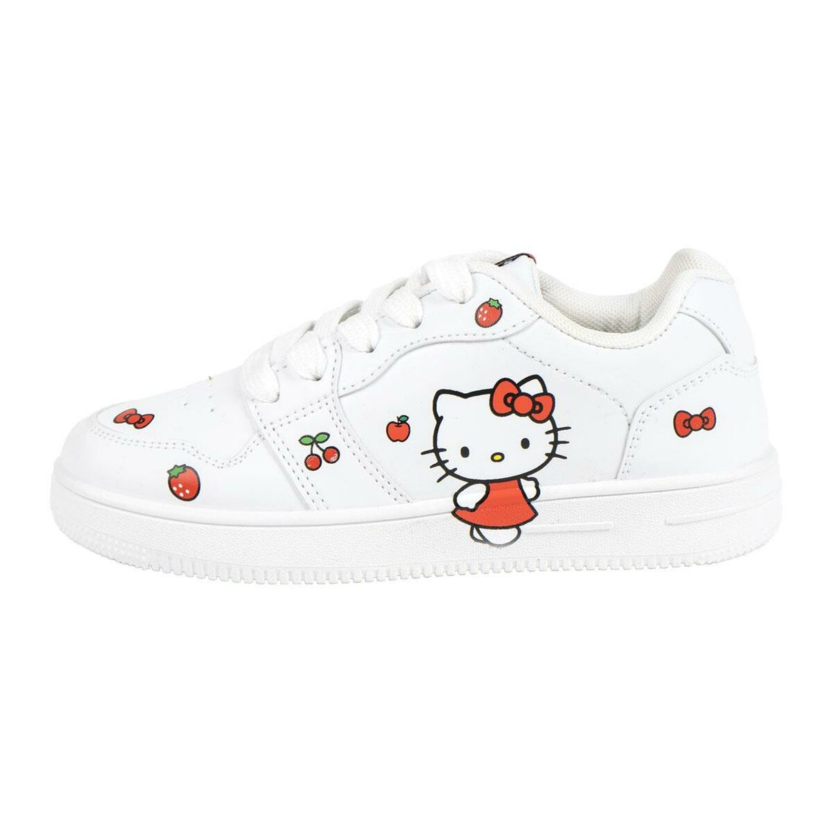 Zapatillas Deportivas Infantiles Hello Kitty Blanco
