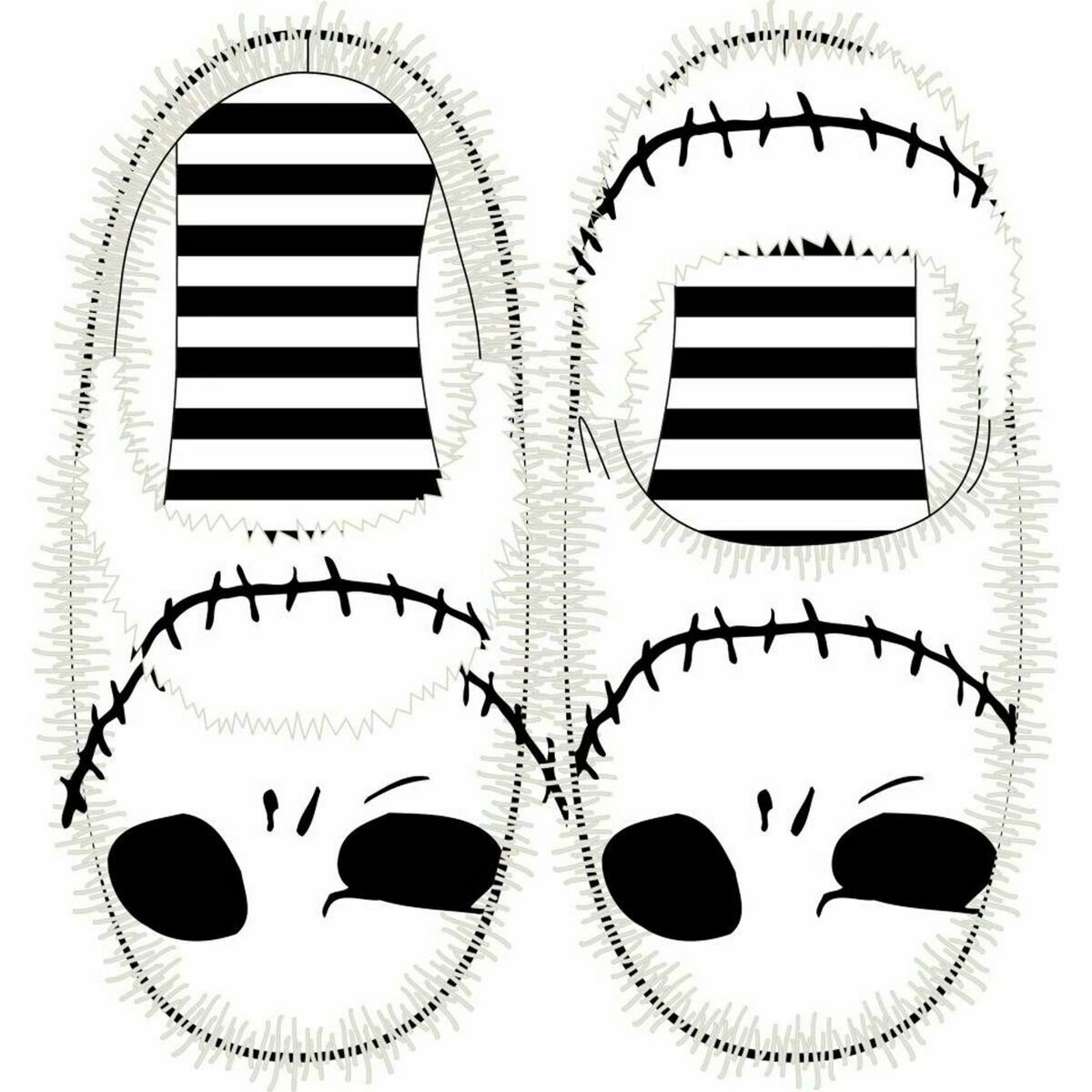 Zapatillas de Estar por Casa The Nightmare Before Christmas Blanco