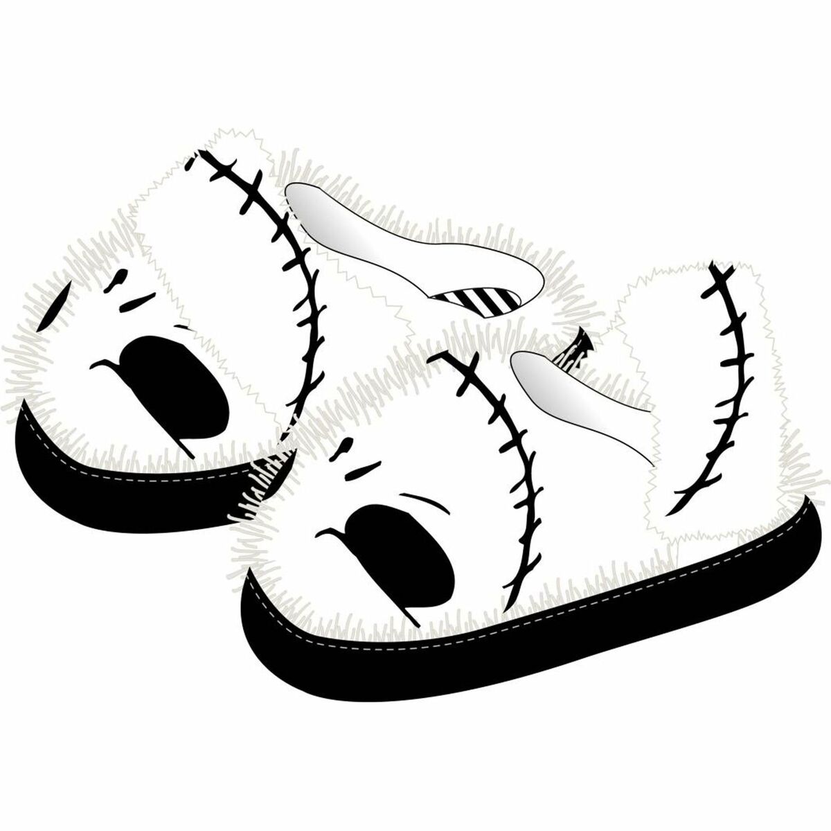Zapatillas de Estar por Casa The Nightmare Before Christmas Blanco