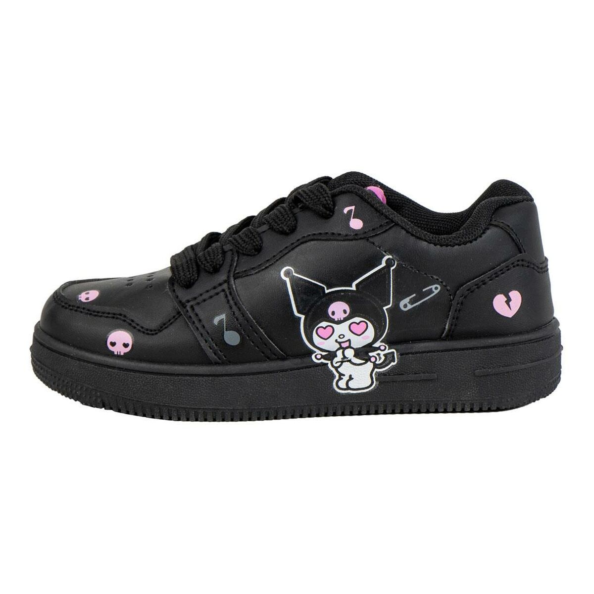 Zapatillas Deportivas Infantiles Hello Kitty Negro