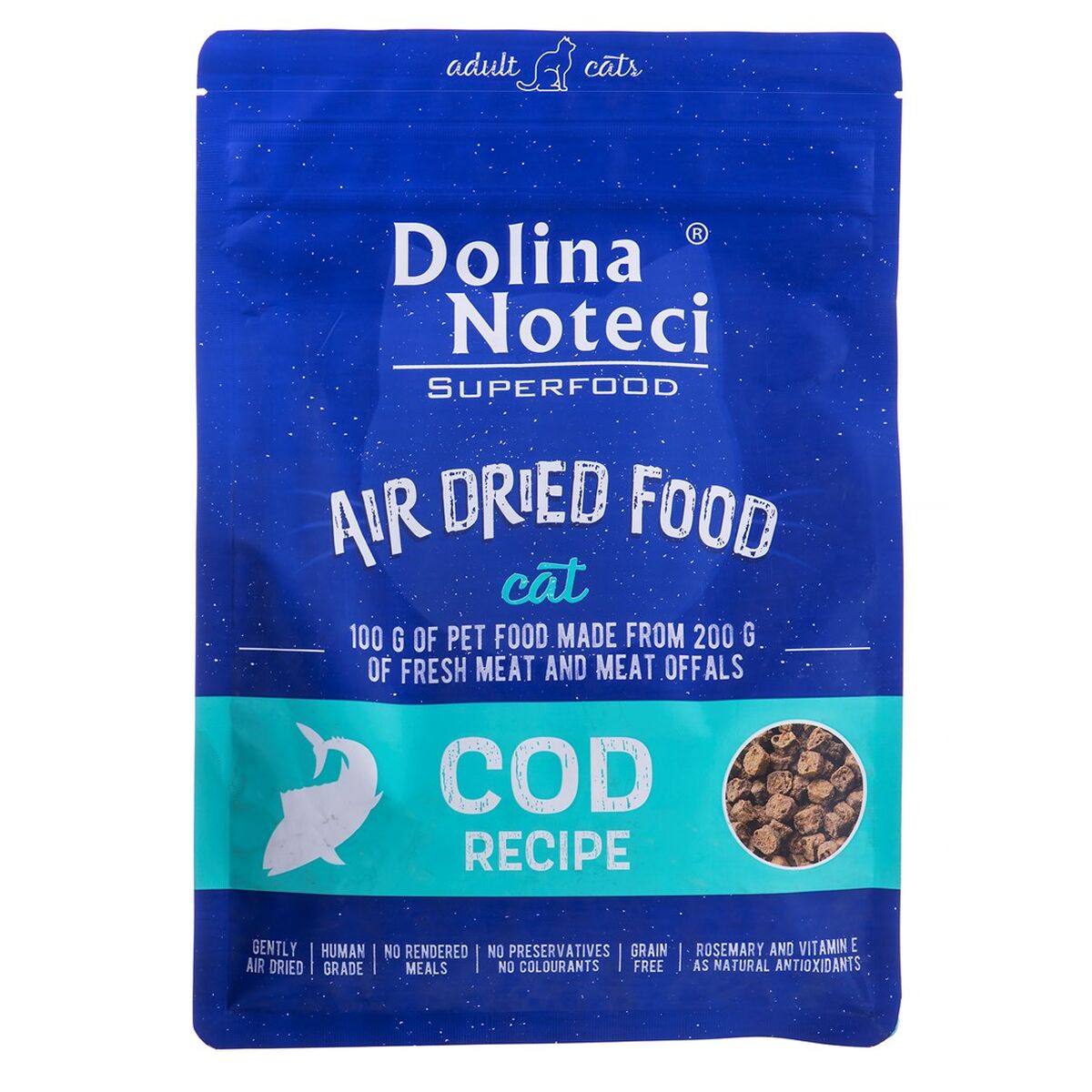 Comida para gato Dolina Noteci 8532 Adulto Bacalao 1 kg