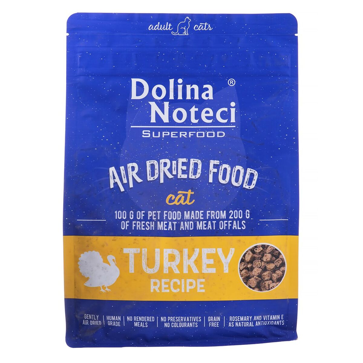 Comida para gato Dolina Noteci 8537 Adulto Pavo 1 kg