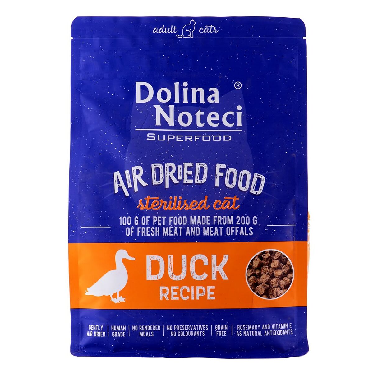 Comida para gato Dolina Noteci 8534 Pato 1 kg
