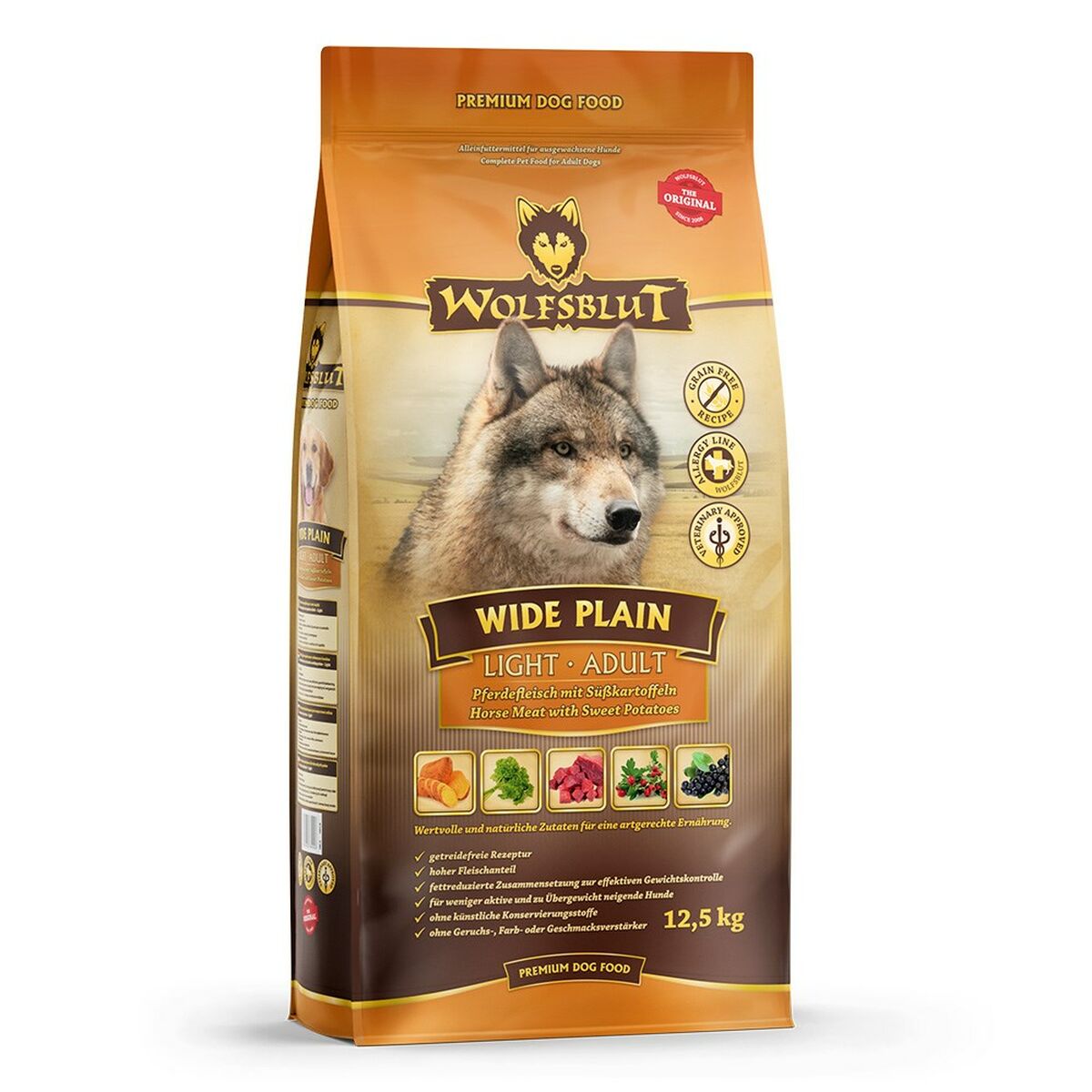 Pienso Wolfsblut Adulto Carne Batata 12,5 Kg