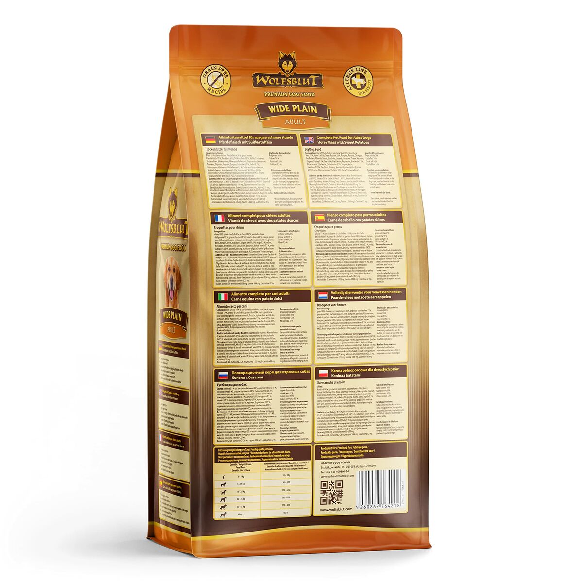 Pienso Wolfsblut Adulto Carne Batata 2 Kg