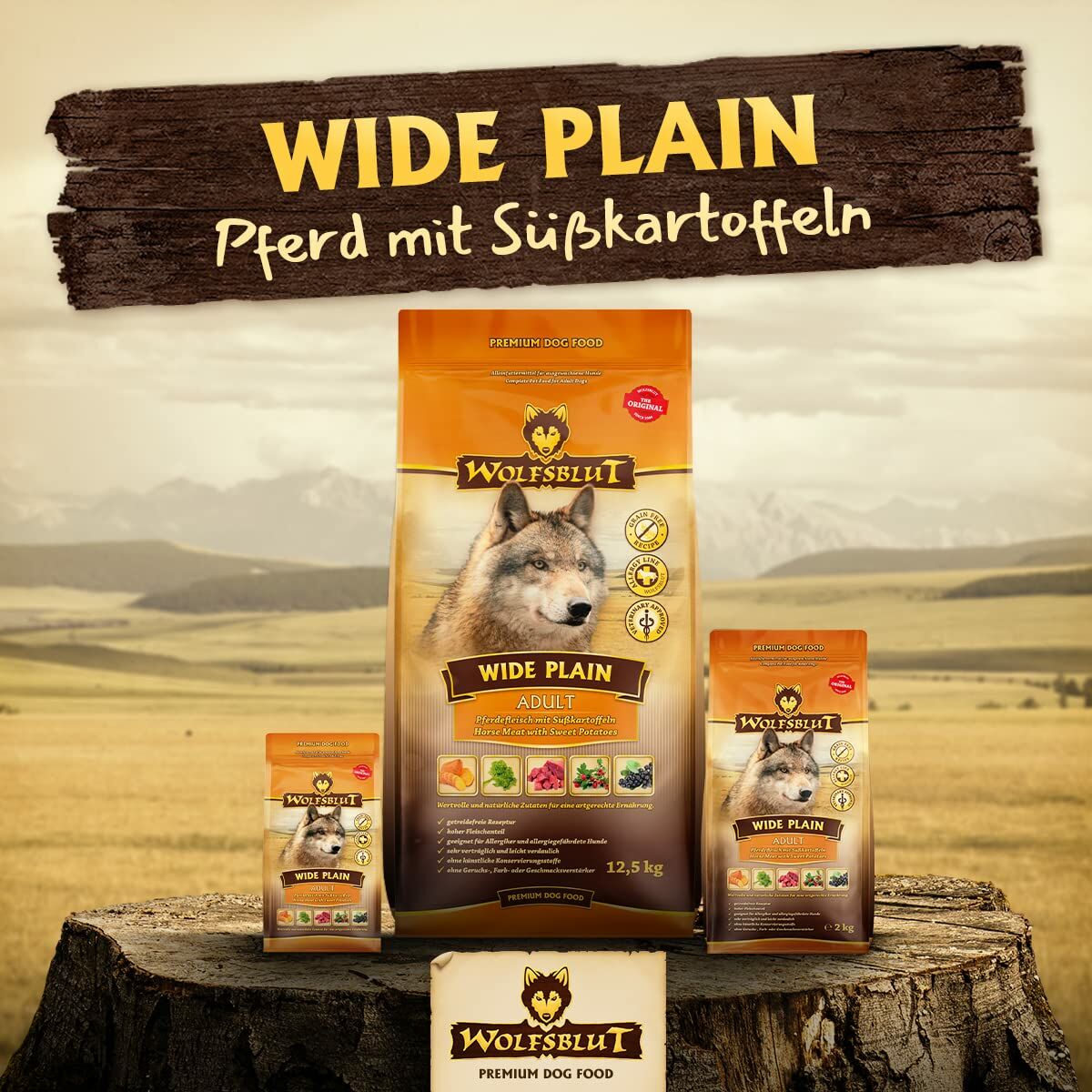 Pienso Wolfsblut Adulto Carne Batata 2 Kg