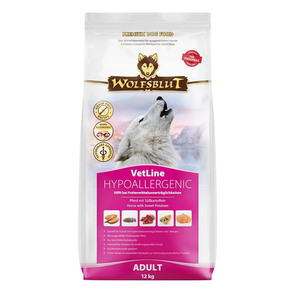 Pienso Wolfsblut Adulto Carne 12 kg