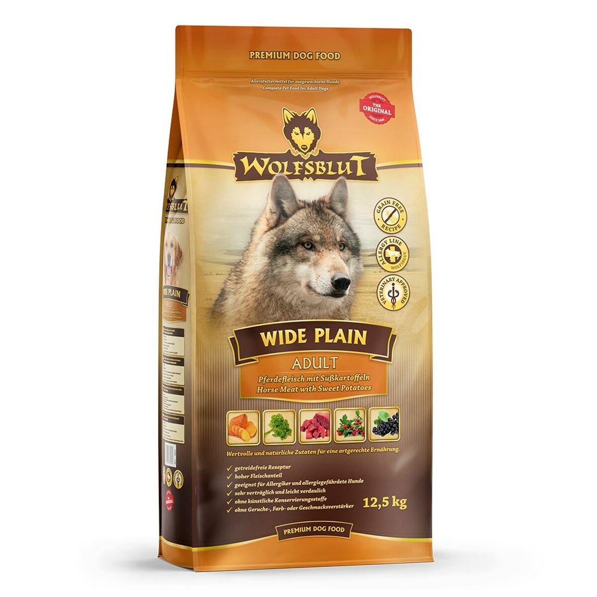 Pienso Wolfsblut Adulto Carne Batata 12,5 Kg