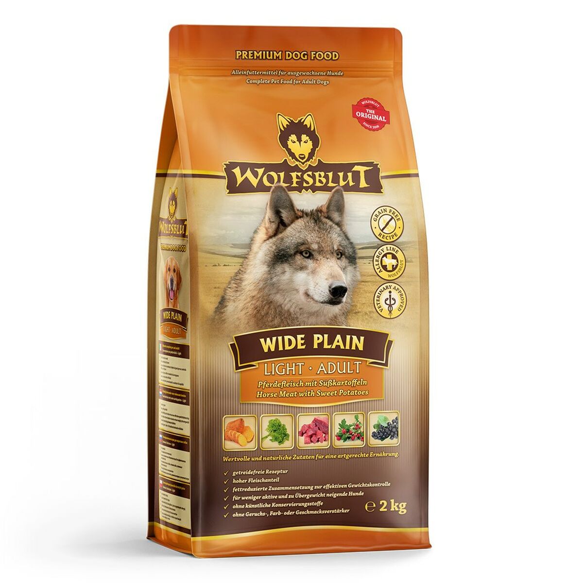 Pienso Wolfsblut Adulto Carne Batata 2 Kg
