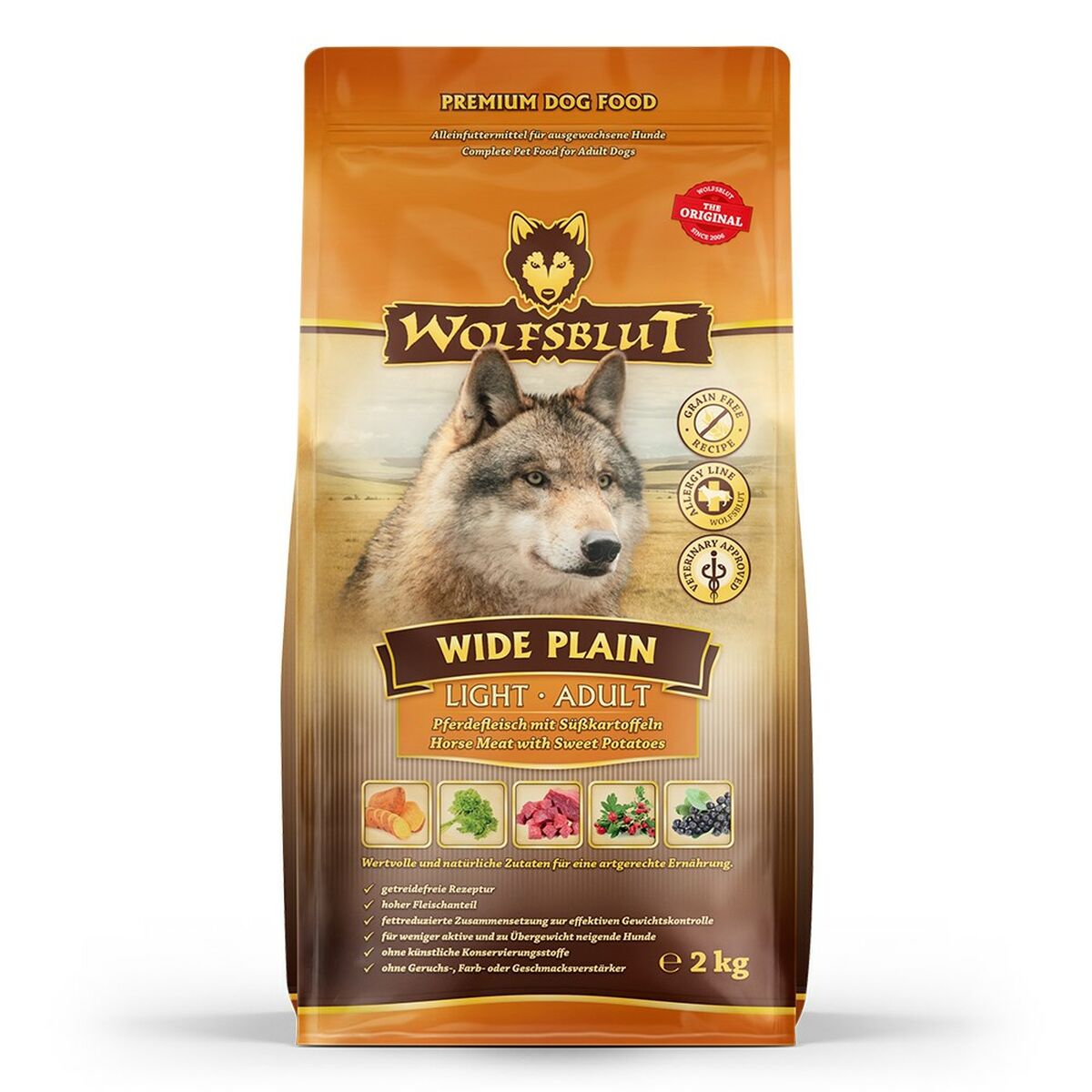 Pienso Wolfsblut Adulto Carne Batata 2 Kg