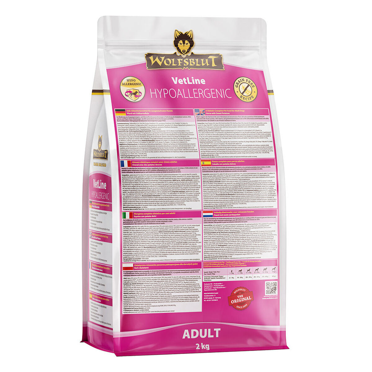 Pienso Wolfsblut Adulto Carne 2 Kg