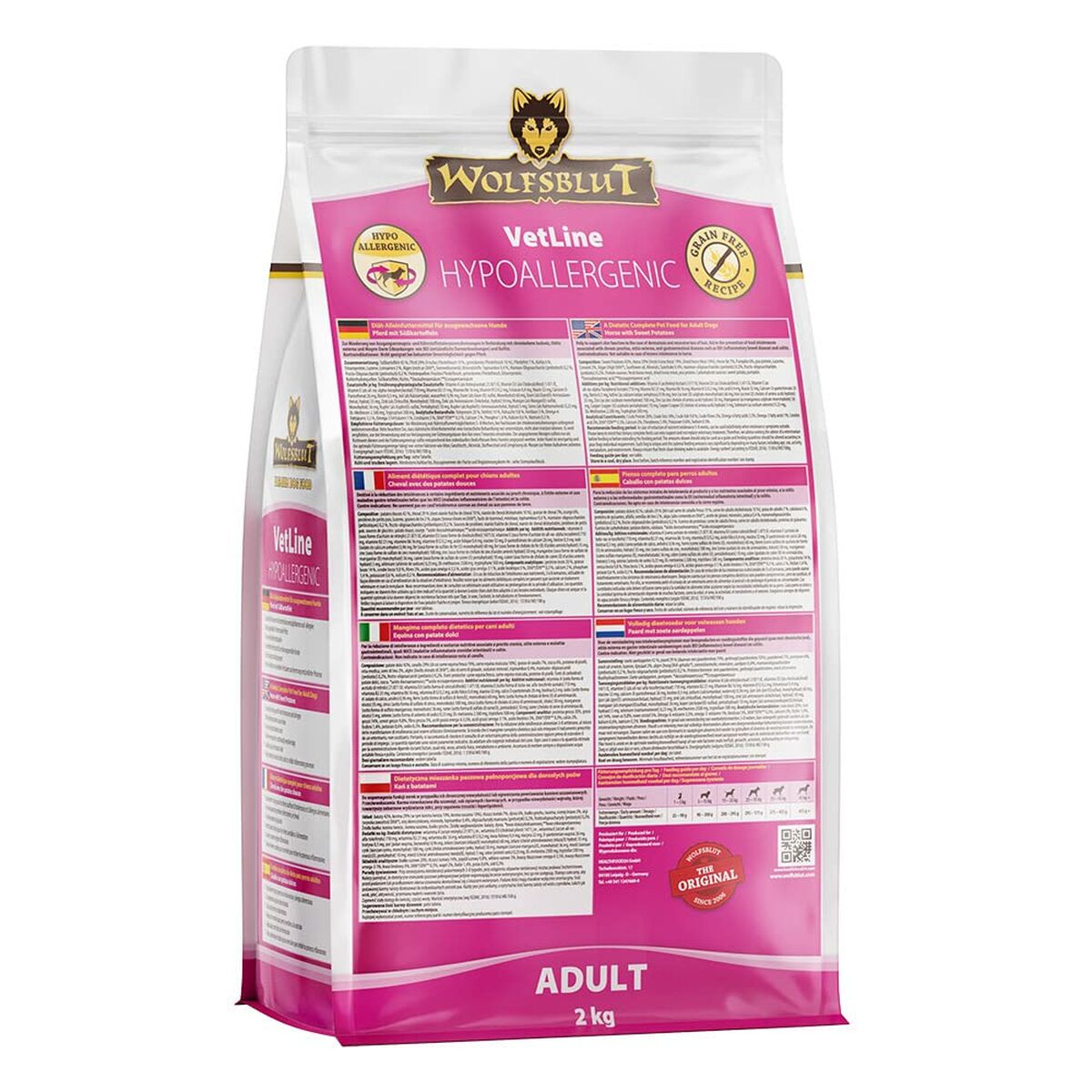 Pienso Wolfsblut Adulto Carne 2 Kg