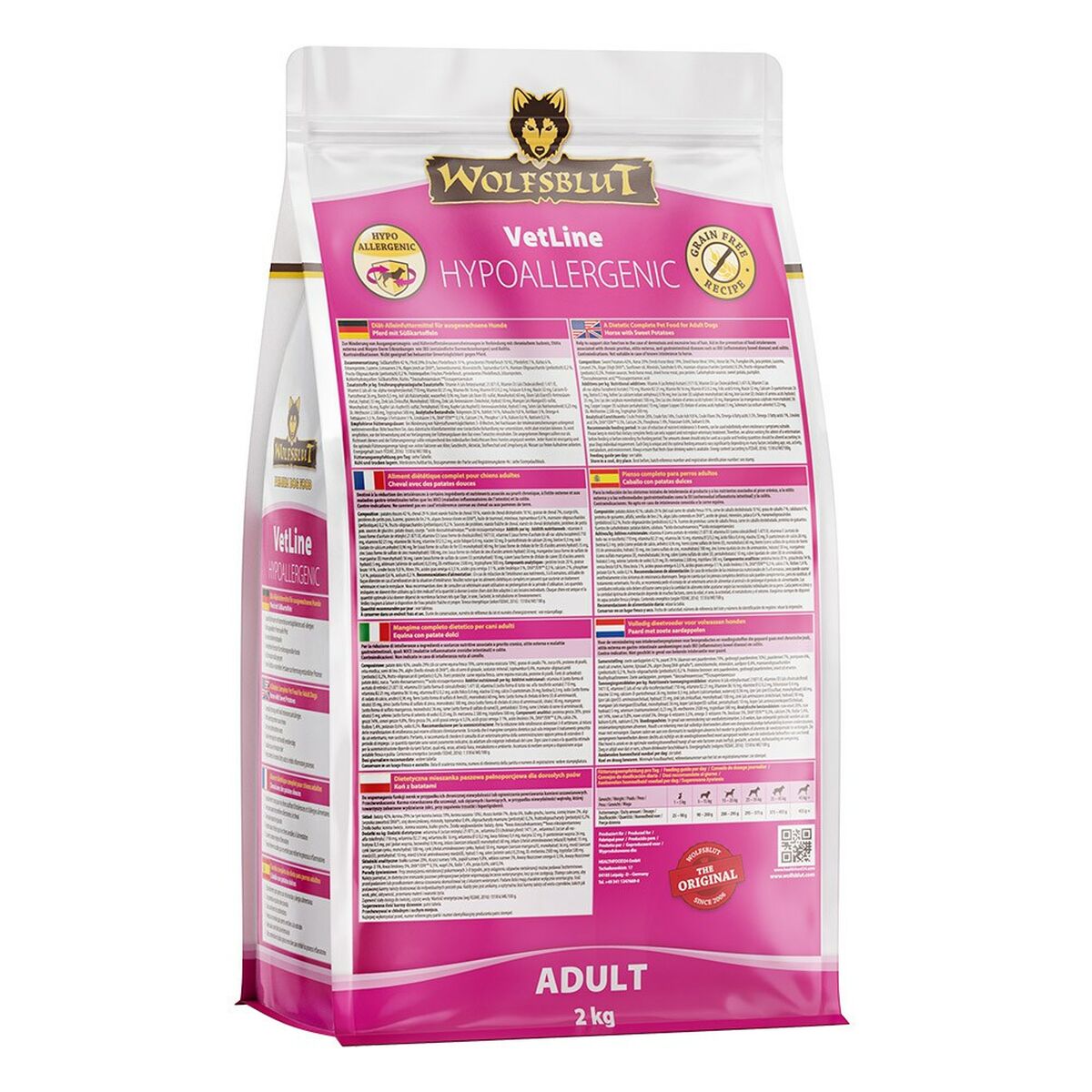 Pienso Wolfsblut Adulto Carne 2 Kg