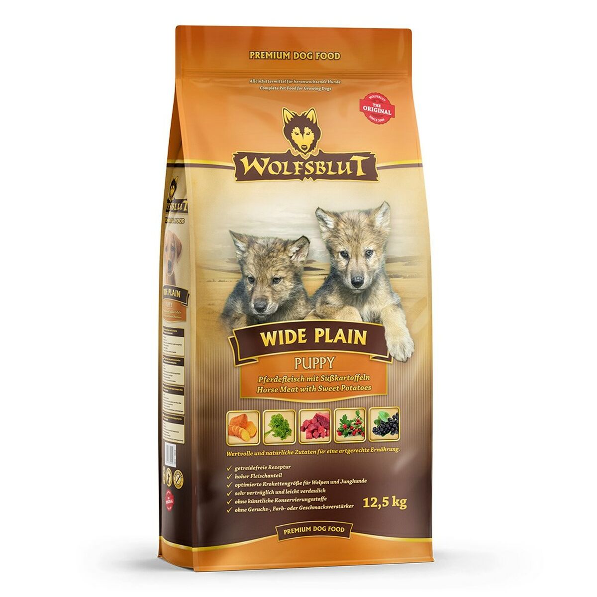 Pienso Wolfsblut Cachorro/Junior Carne Batata 12,5 Kg