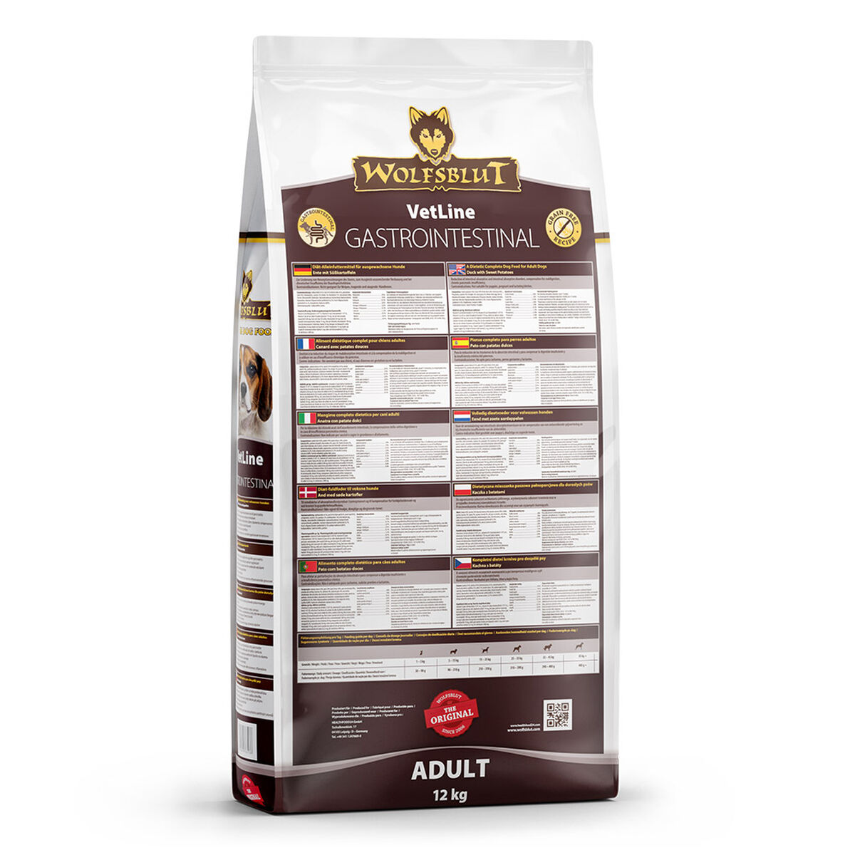 Pienso Wolfsblut Adulto Pato Batata 12 kg