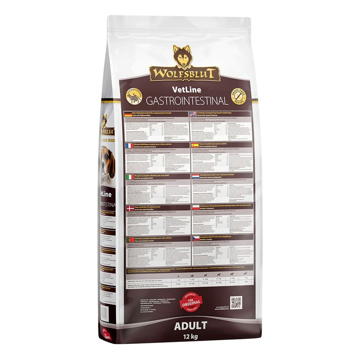Pienso Wolfsblut Adulto Pato Batata 12 kg