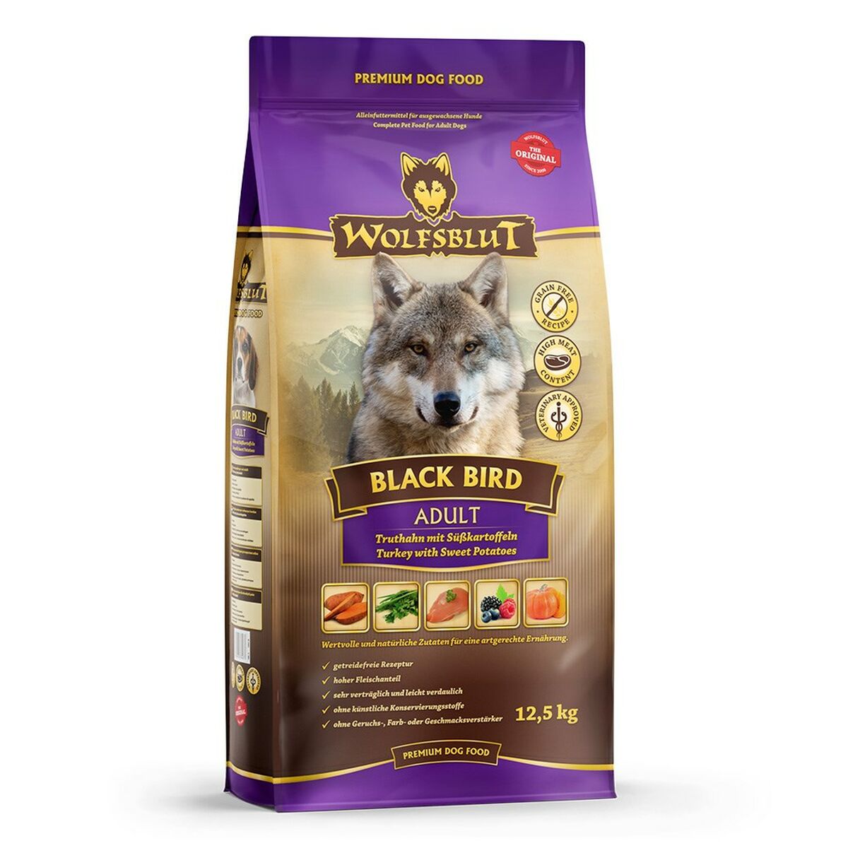 Pienso Wolfsblut Adulto Batata 12,5 Kg