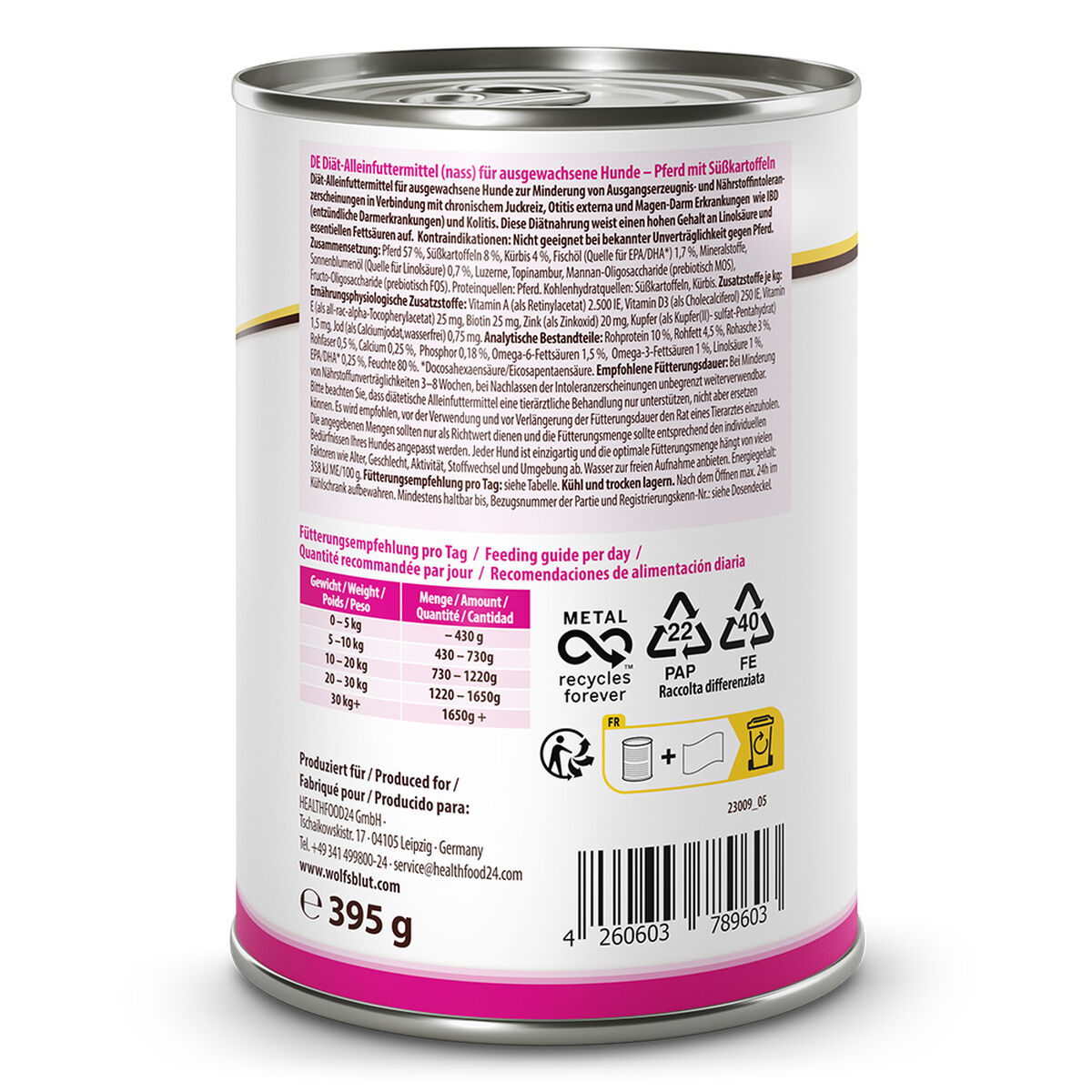 Pienso Wolfsblut Adulto Carne