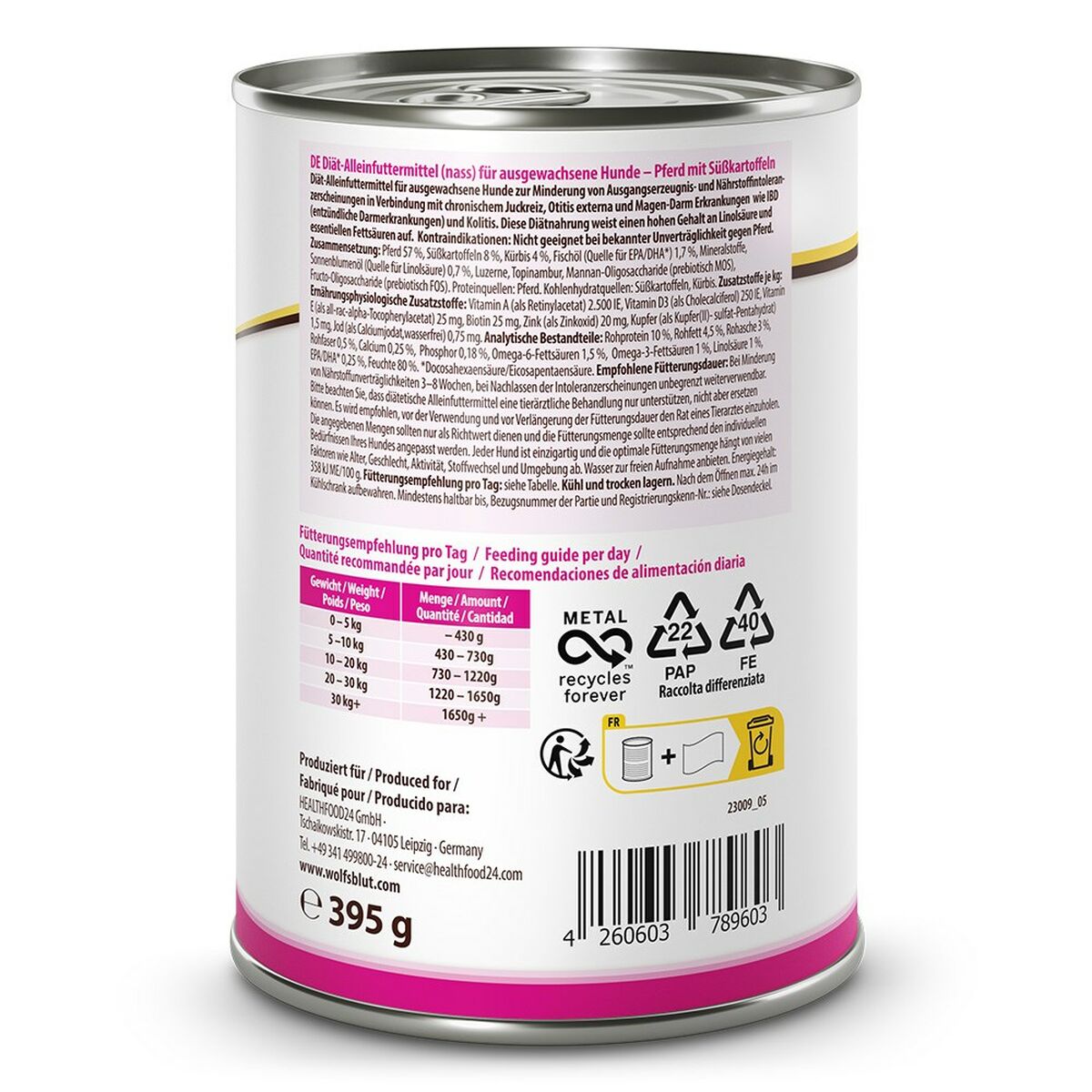 Pienso Wolfsblut Adulto Carne