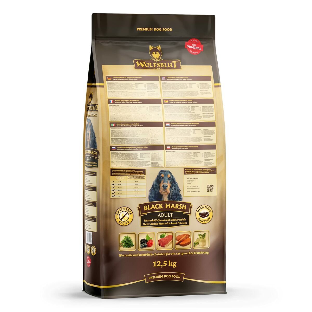 Pienso Wolfsblut Adulto Búfalo 12,5 Kg