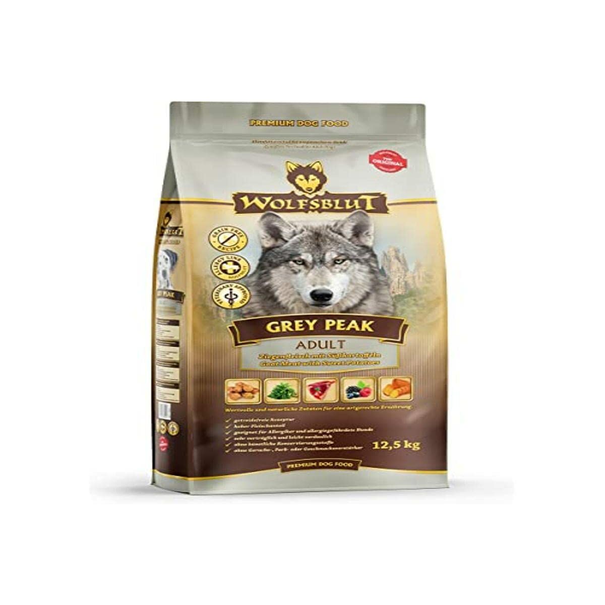 Pienso Wolfsblut Adulto Cabra Batata 12,5 Kg