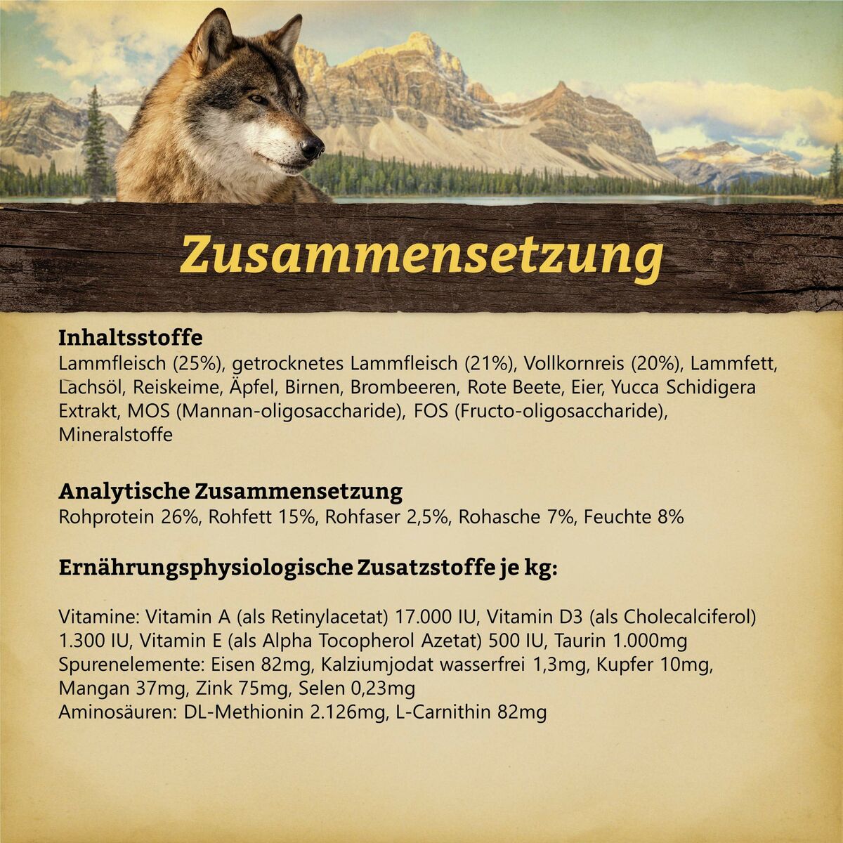 Pienso Wolfsblut Adulto Cordero 12,5 Kg