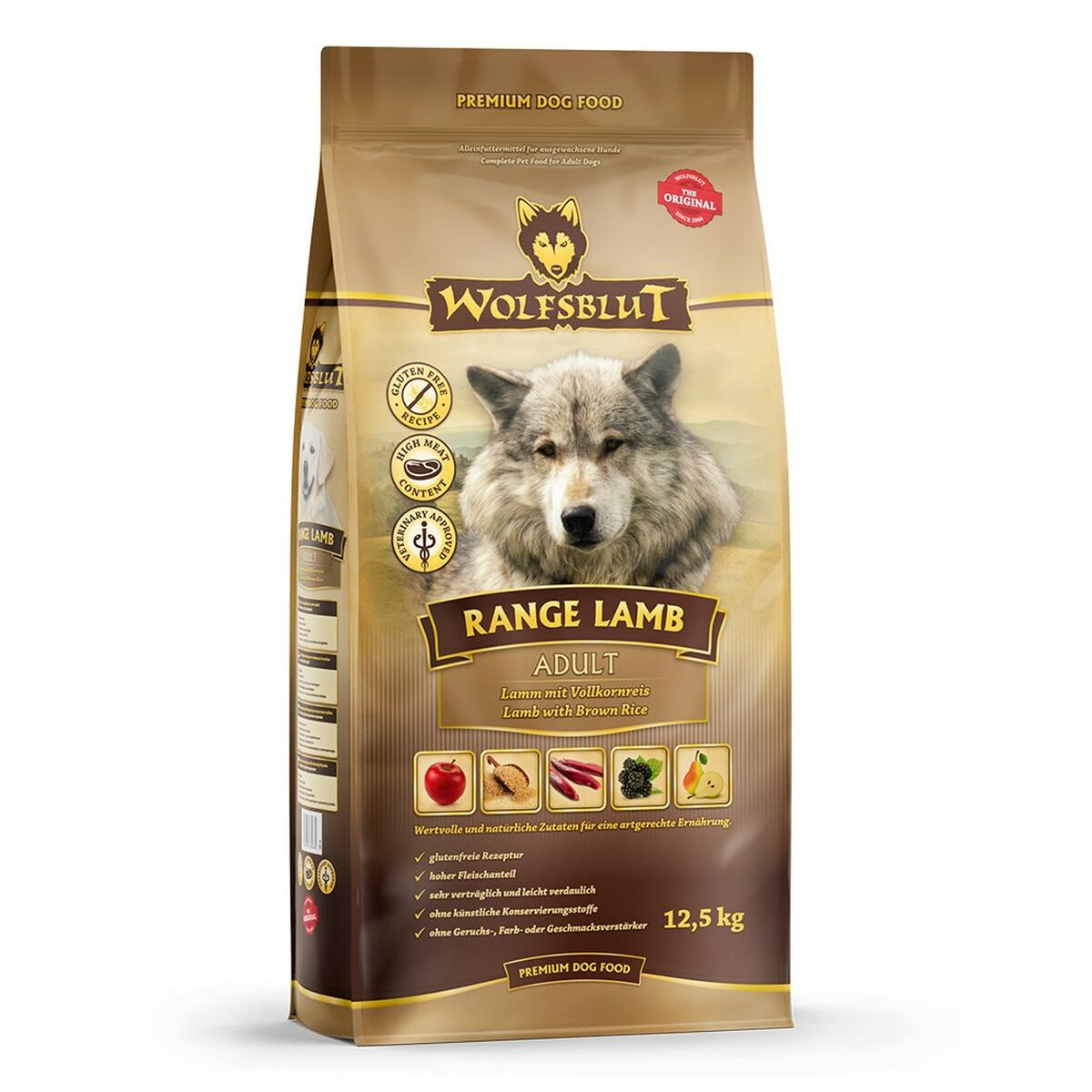 Pienso Wolfsblut Adulto Cordero 12,5 Kg