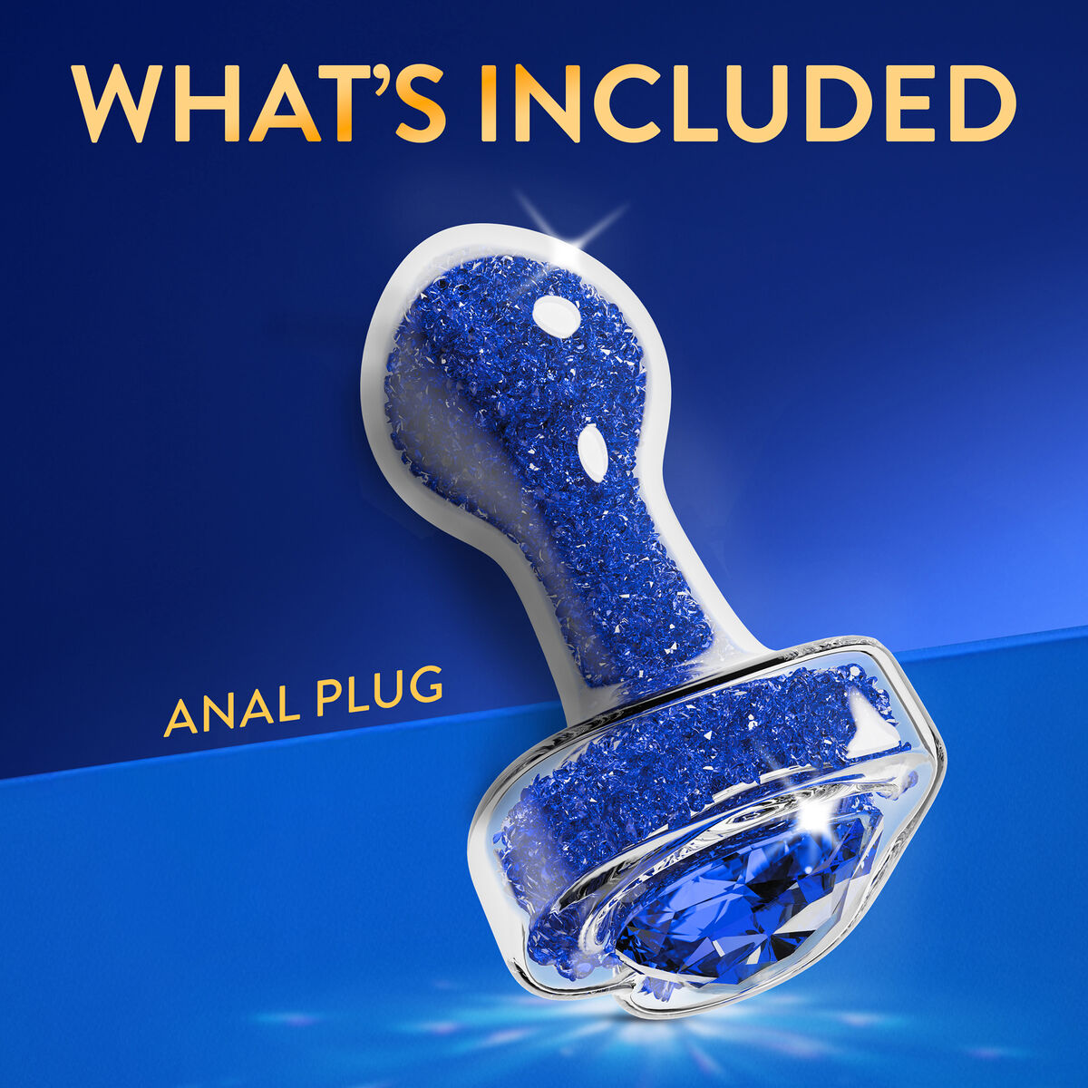 Plug Anal Blush Oh My Gem Azul