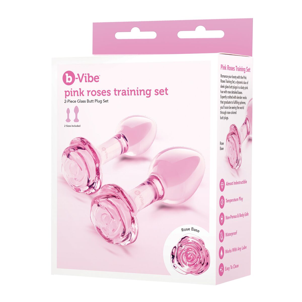 Plug Anal B-Vibe Rosa