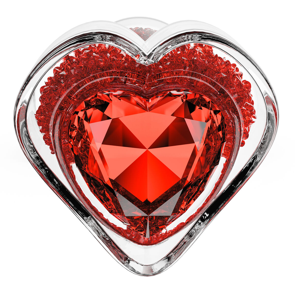 Plug Anal Blush Oh My Gem Rojo