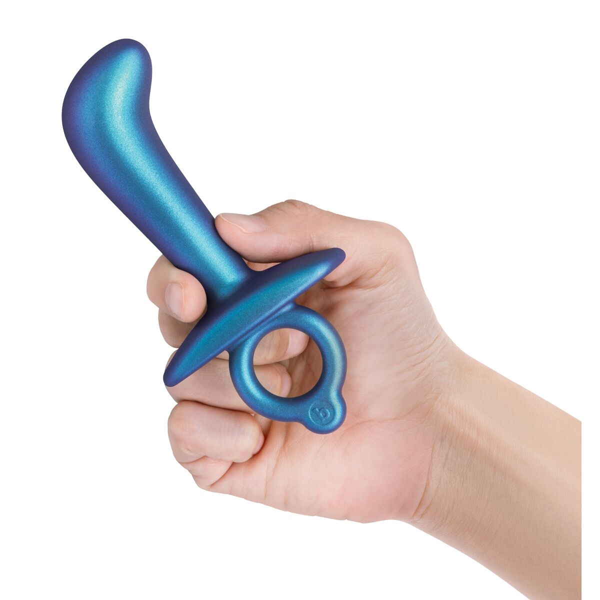 Plug Anal B-Vibe Azul (7,6 cm)