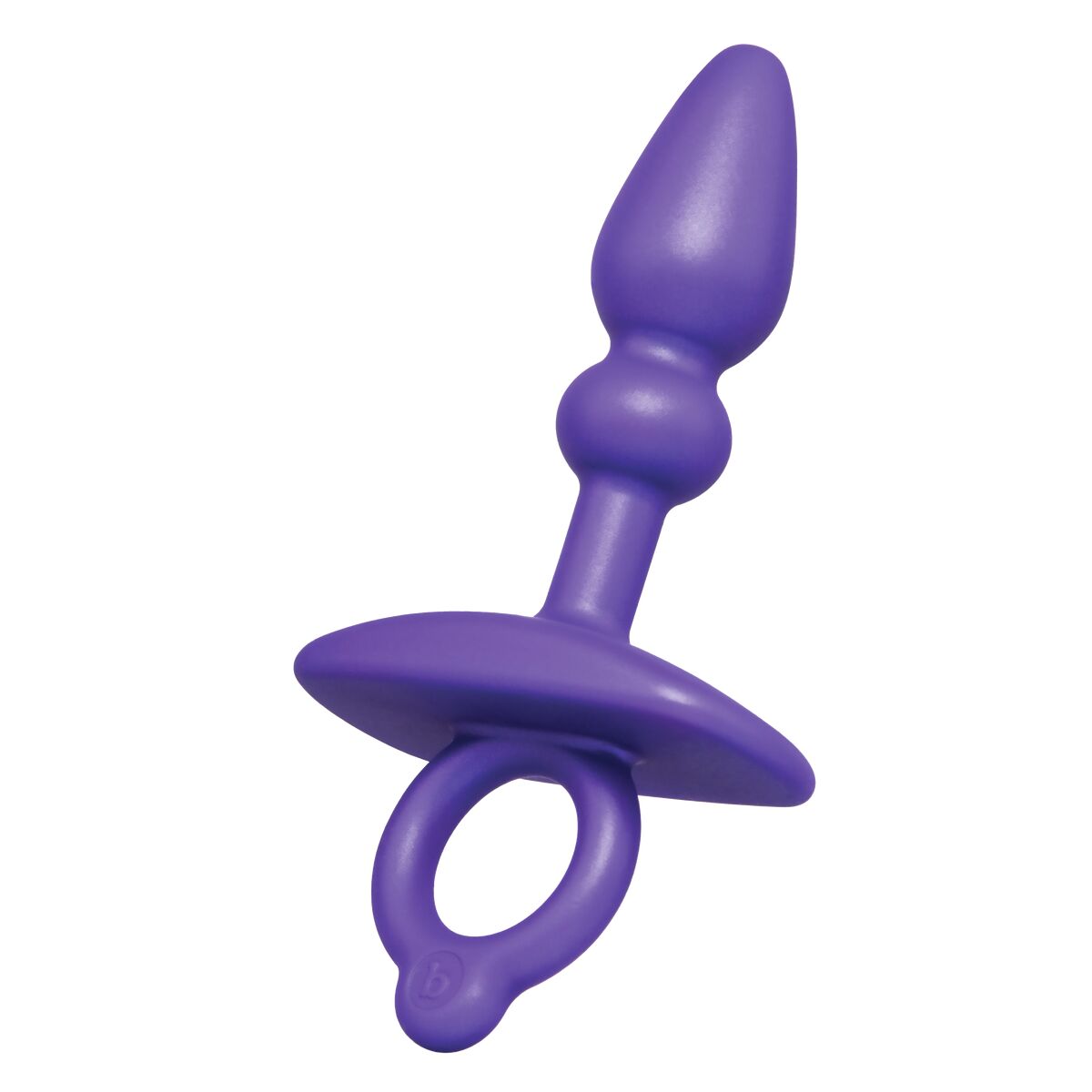Plug Anal B-Vibe Morado (7,6 cm)