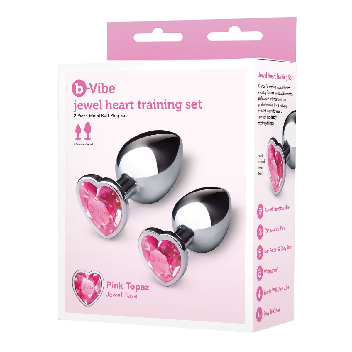 Plug Anal B-Vibe Plateado