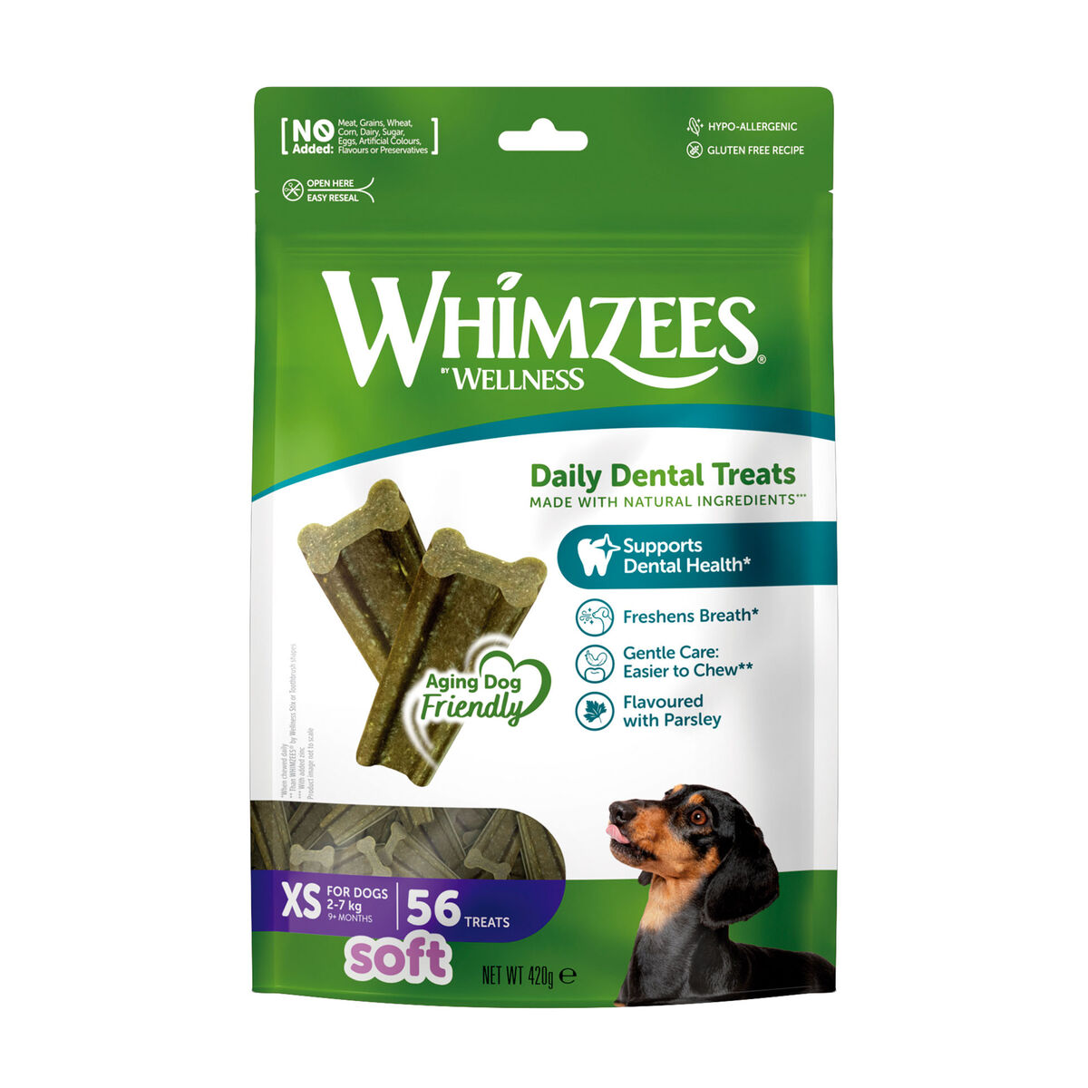 Snack para Perros Whimzees 56 Piezas