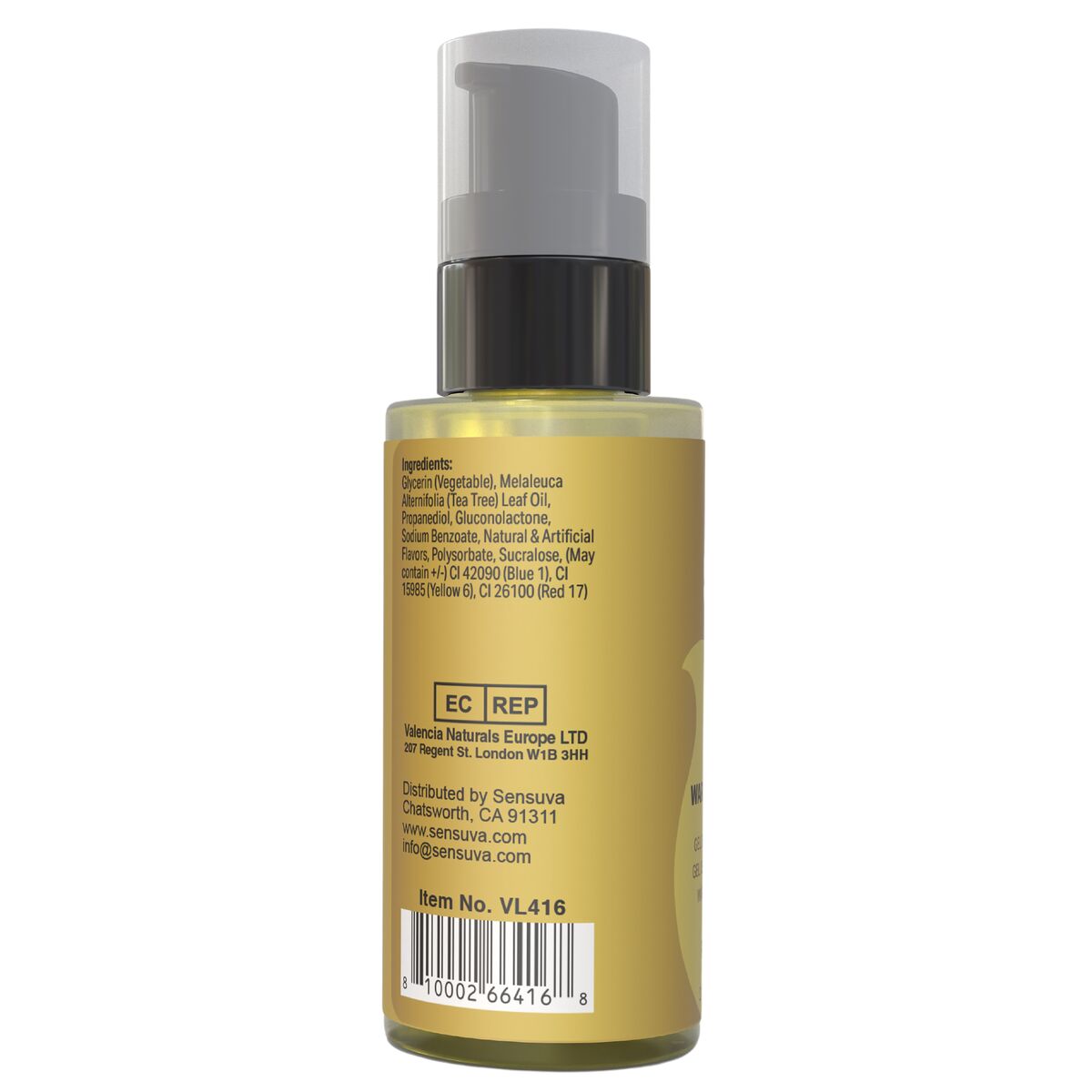 Aceite de Masaje Erótico Sensuva Piña Colada 59 ml