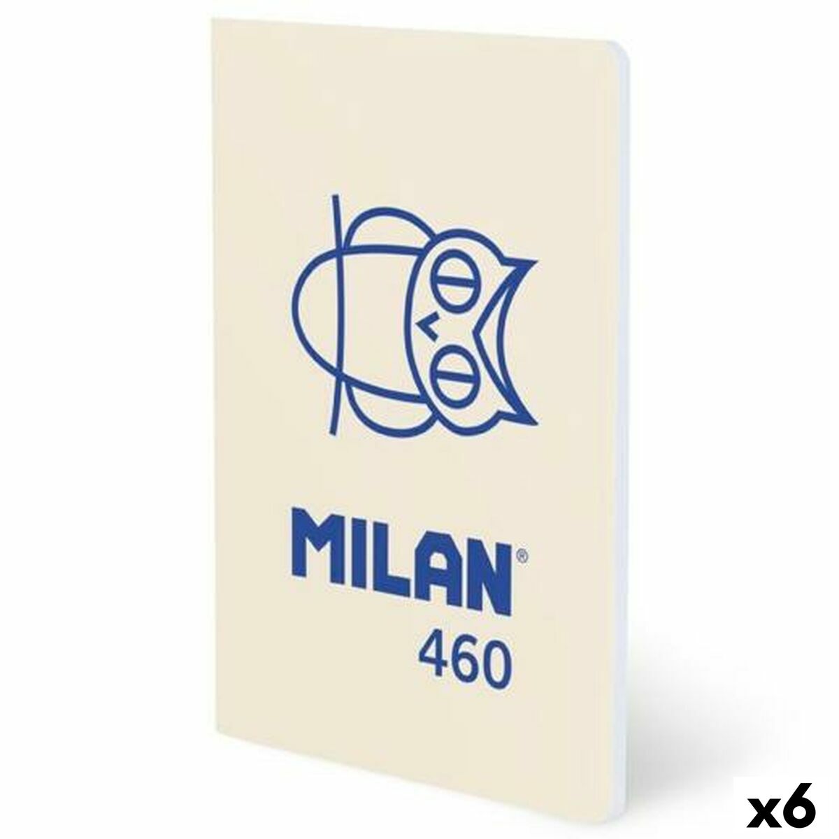 Libreta Milan Beige A5 24 Hojas (6 Unidades)