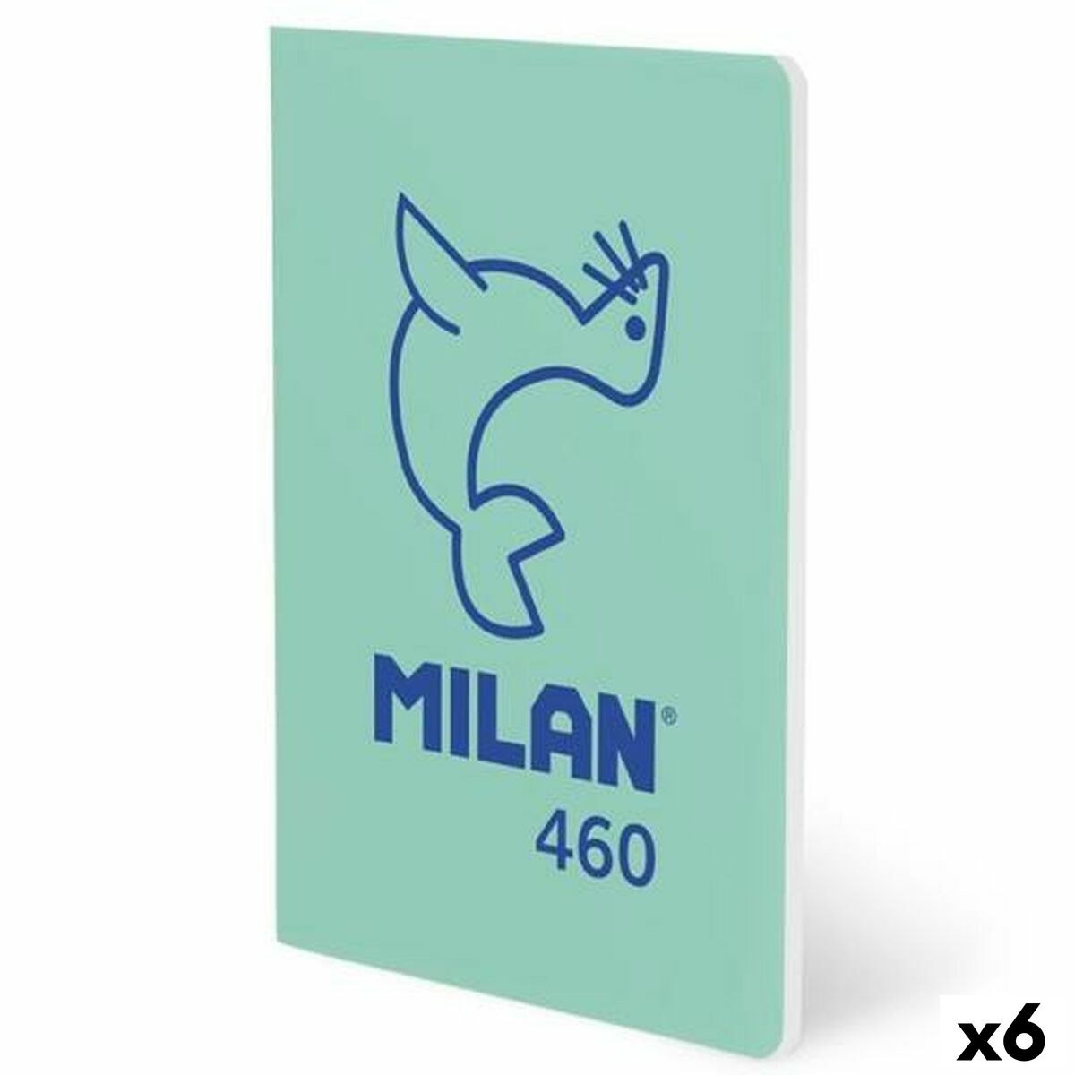 Libreta Milan Verde A5 24 Hojas (6 Unidades)