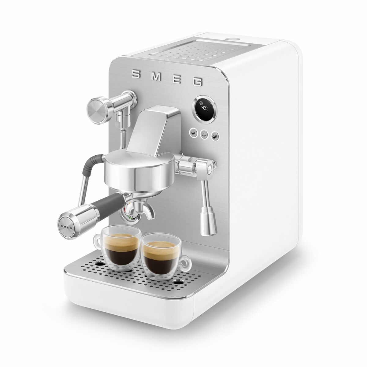 Cafetera Express de Brazo Smeg EMC02WHMEU Blanco 1350 W 1 L